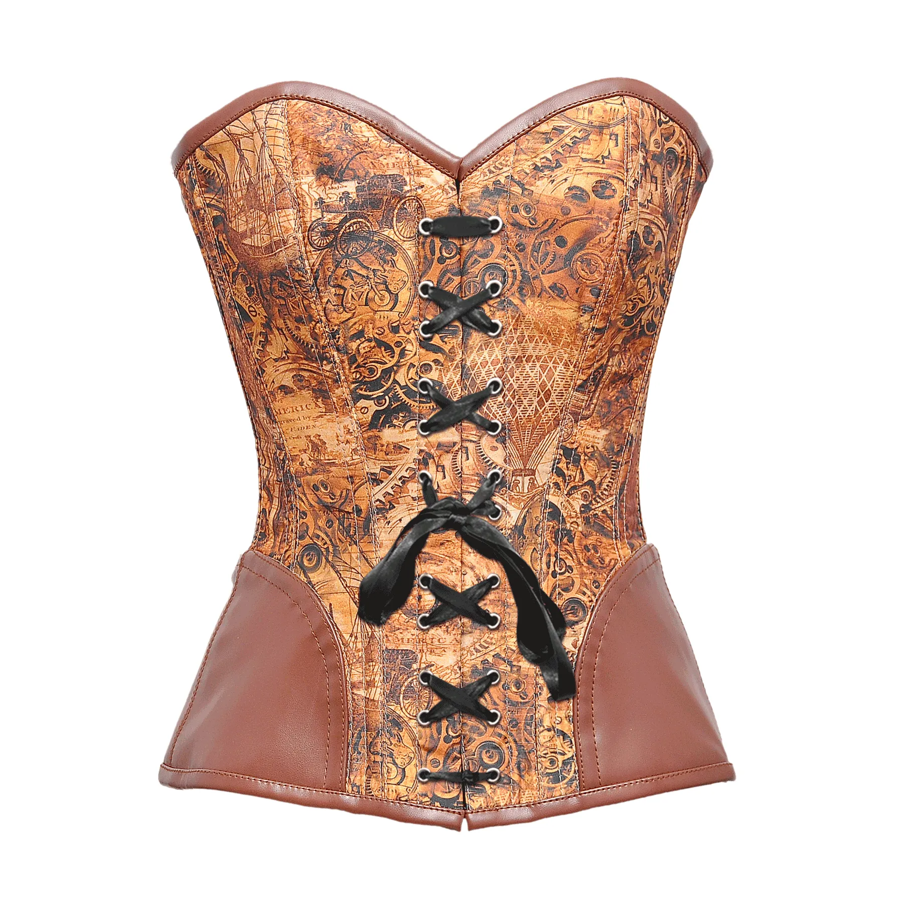 Idris Steampunk Overbust Corset