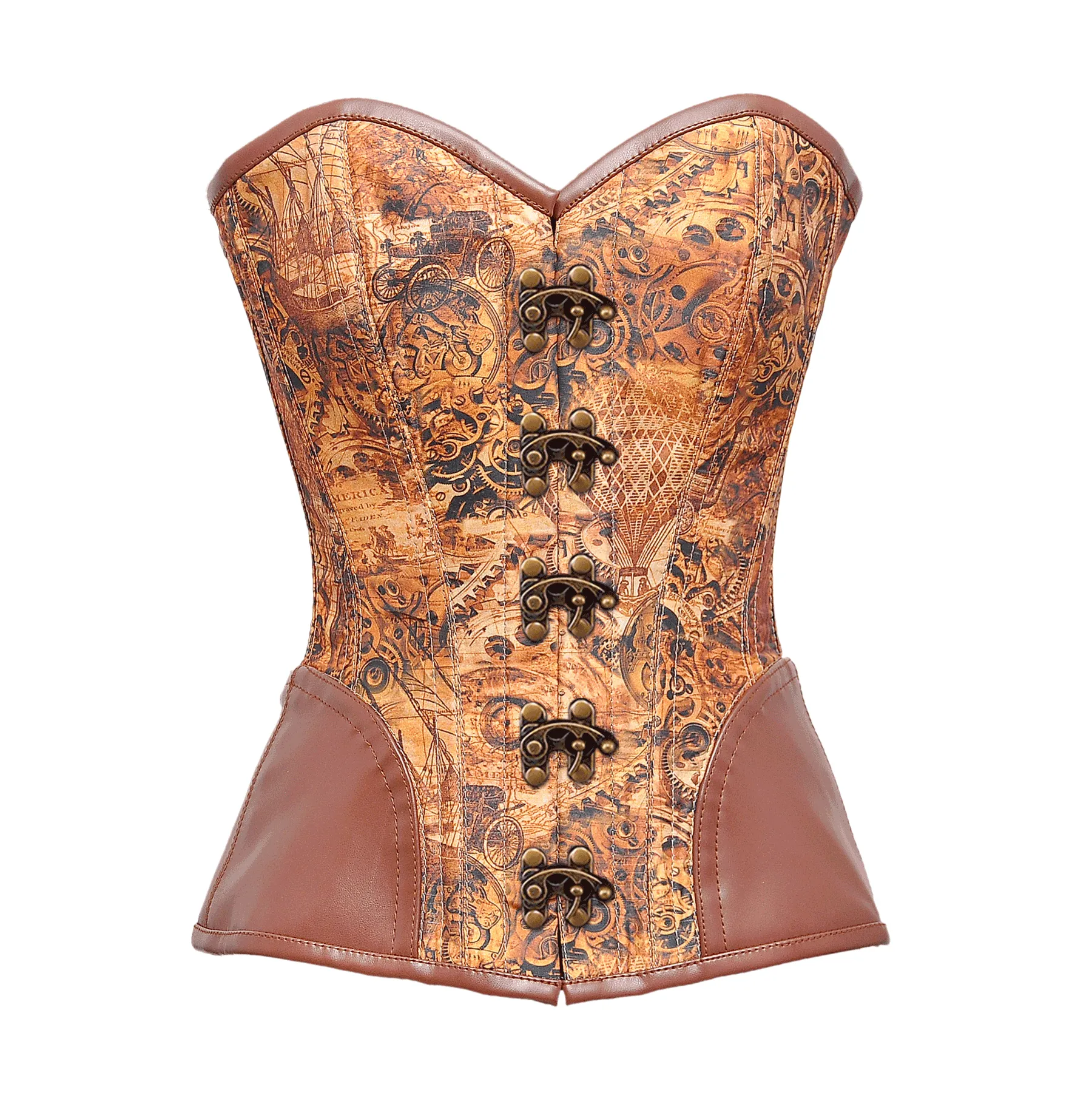 Idris Steampunk Overbust Corset